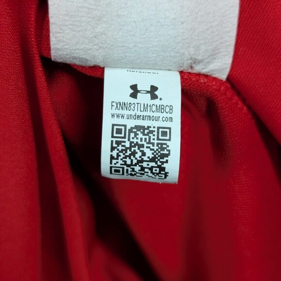 Under Armour Stephen Curry SC30 Underrated Golf Tour Red Golf Polo Size Small - Picture 4 of 8
